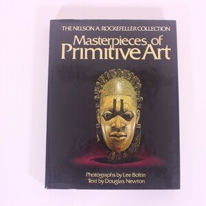 1978 Masterpieces of Primitive Art Hard Cover Coffee Table Book